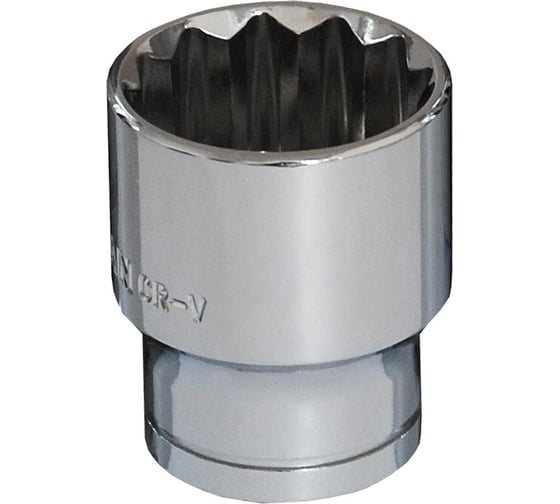 Головка торцевая 12-гранная (30 мм; 1/2DR) BOVIDIX 5040323 1