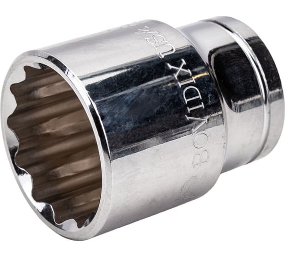 Головка торцевая 12-гранная (25 мм; 1/2DR) BOVIDIX 5040318 1