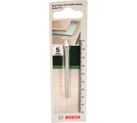 Сверло по стеклу и керамической плитке (5х70 мм) Bosch 2609255466