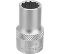 Головка торцевая 12-гранная (12 мм; CrV; 1/2DR) STELS 13655
