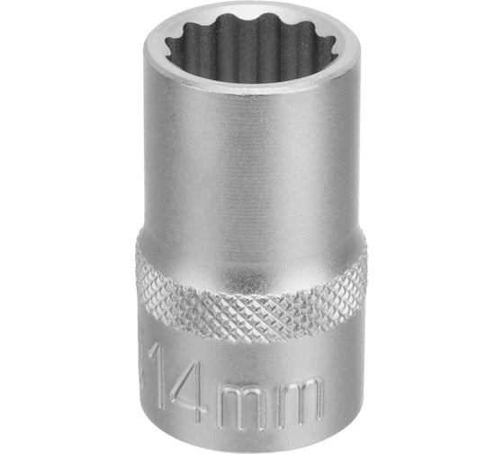Головка торцевая 12-гранная (14 мм; CrV; 1/2DR) STELS 13659