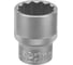 Головка торцевая 12-гранная (22 мм; CrV; 1/2DR) STELS 13668 2