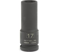 Головка ударная удлиненная шестигранная (17 мм; CrMo; 1/2DR) STELS 13944