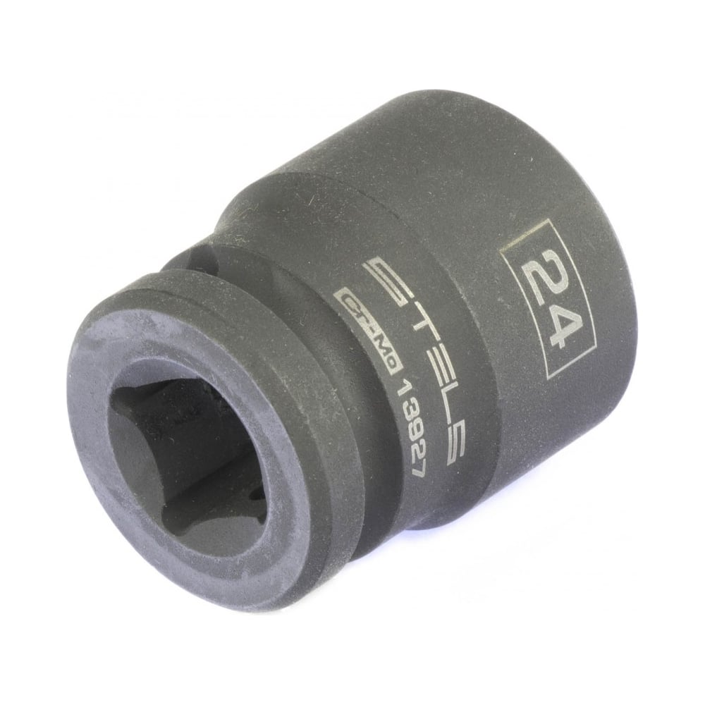 Головка ударная шестигранная (24 мм; CrMo; 1/2DR) STELS 13927 ...