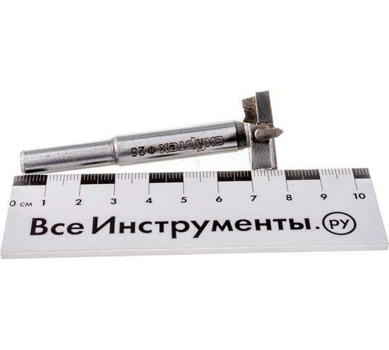 Сверло Форстнера по дереву (25х77 мм) СИБРТЕХ 704825