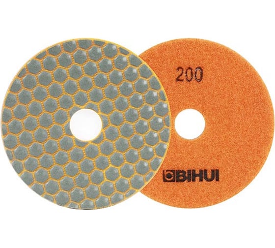 Круг алмазный гибкий шлифовальный (черепашка) 100 мм, №200 BIHUI DPP420 1