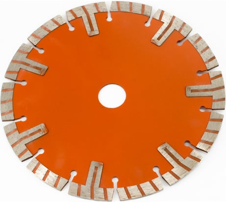 Диск алмазный Мастер 115x22.2 мм, Т-турбо сухой рез, для глубоких резов по бетону/кирпичу/камню Bohrer 39511510