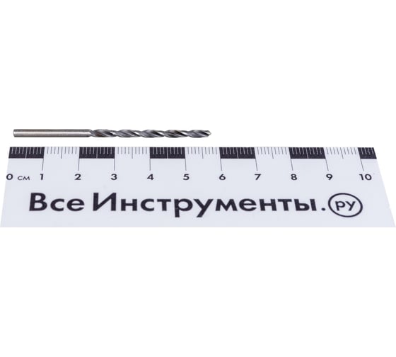Сверло по металлу (2 шт; 2.5х57х30 мм; Р6М5) СИБРТЕХ 72204