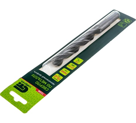 Сверло по металлу (15х169х114 мм; Р6М5) СИБРТЕХ 72288