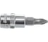 Насадка торцевая 1/4"DR с вставкой-битой PZ1 Ombra 114601 3