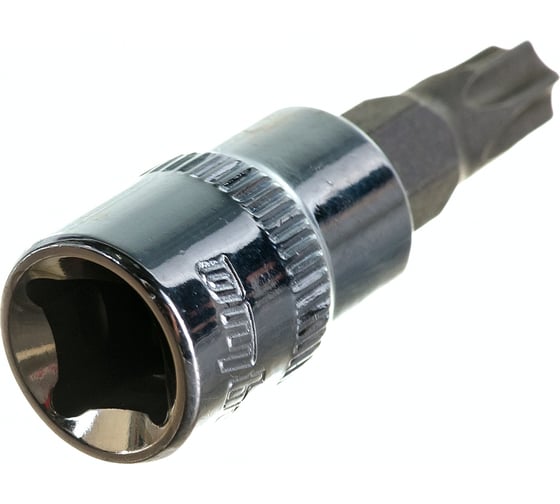 Насадка торцевая 1/4"DR с вставкой-битой T30 Ombra 114330