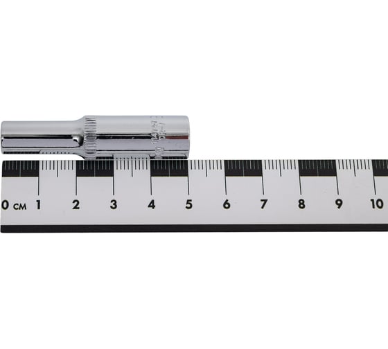 Головка торцевая глубокая 1/4"DR, E7 Ombra 114707