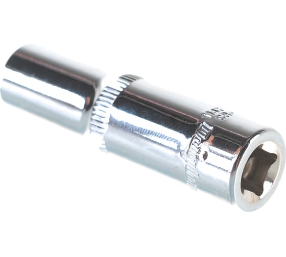 Головка торцевая глубокая 1/4"DR, E10 Ombra 114710