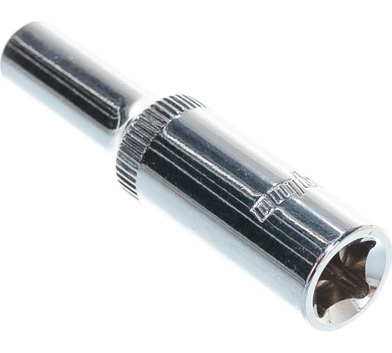 Головка торцевая глубокая 1/4"DR, E6 Ombra 114706
