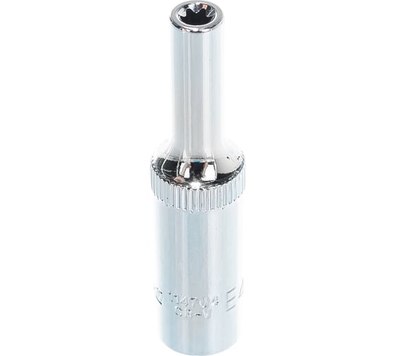 Головка торцевая глубокая 1/4"DR, E4 Ombra 114704