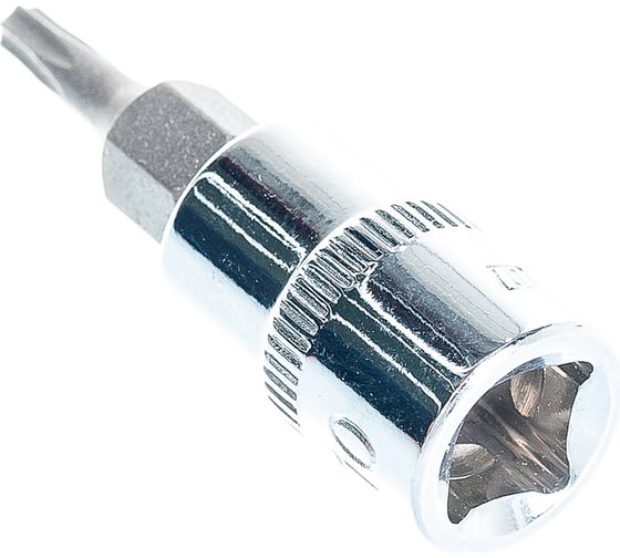 Насадка торцевая 1/4"DR с вставкой-битой T10 Ombra 114310
