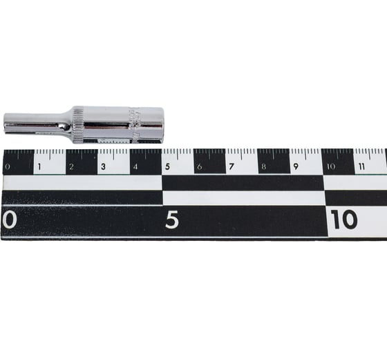Головка торцевая глубокая 1/4"DR, E5 Ombra 114705