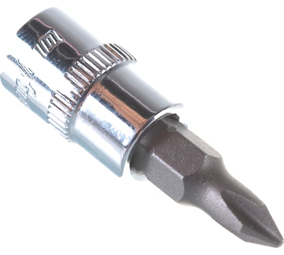 Насадка торцевая 1/4"DR с вставкой-битой РН1 Ombra 114401