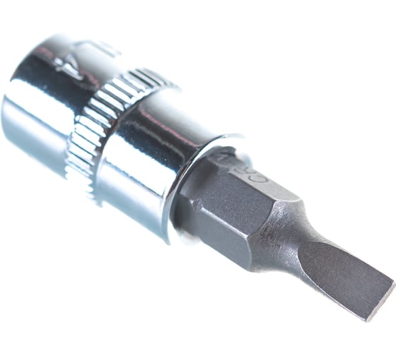 Насадка торцевая 1/4"DR с вставкой-битой SL4 Ombra 114504