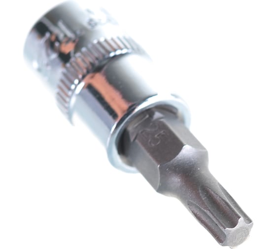 Насадка торцевая 1/4"DR с вставкой-битой T25 Ombra 114325