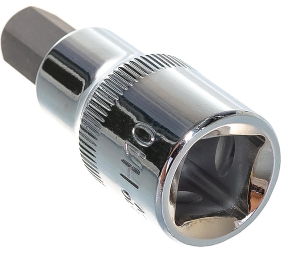 Насадка торцевая 1/2"DR с вставкой-битой Н10 Ombra 120210
