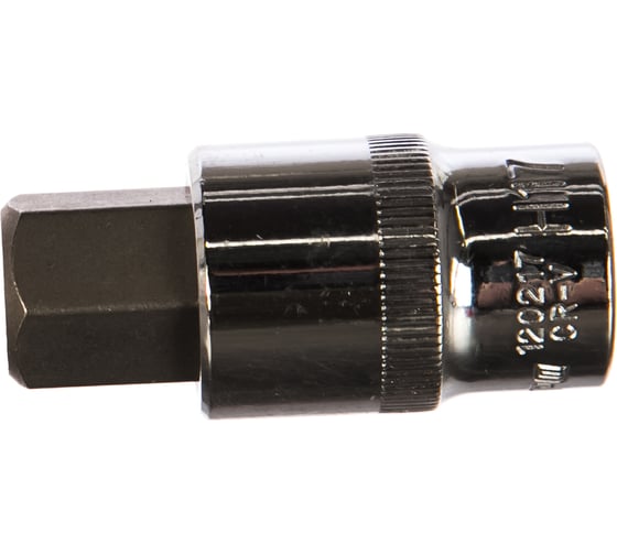 Насадка торцевая 1/2"DR с вставкой-битой Н17 Ombra 120217