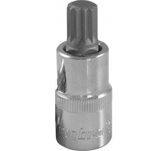 Насадка торцевая 1/2"DR с вставкой-битой SPLINE, M12 Ombra 120712