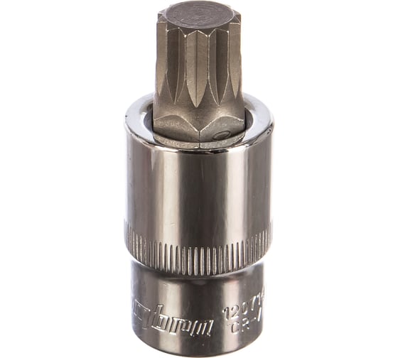 Насадка торцевая 1/2"DR с вставкой-битой SPLINE, M14 Ombra 120714 1