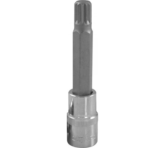 Насадка торцевая 1/2"DR с вставкой-битой SPLINE, M9, 100 мм Ombra 121709