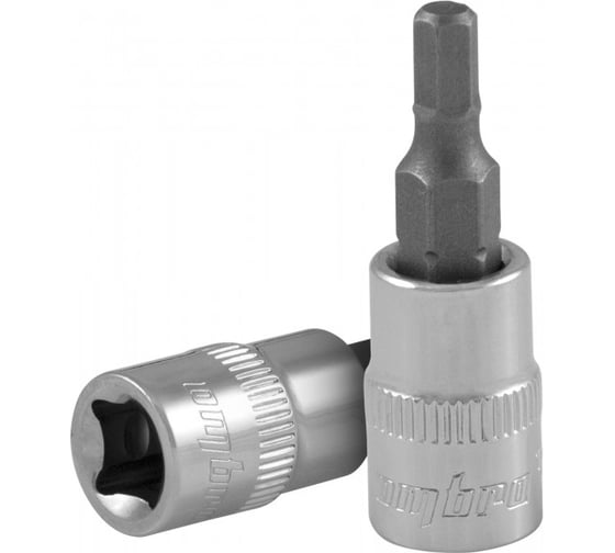 Насадка торцевая 3/8"DR с вставкой-битой H10 Ombra 138210