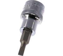 Насадка торцевая 3/8"DR с вставкой-битой шлицевой, SL4 Ombra 138504