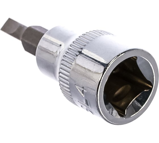 Насадка торцевая 3/8"DR с вставкой-битой шлицевой, SL4 Ombra 138504