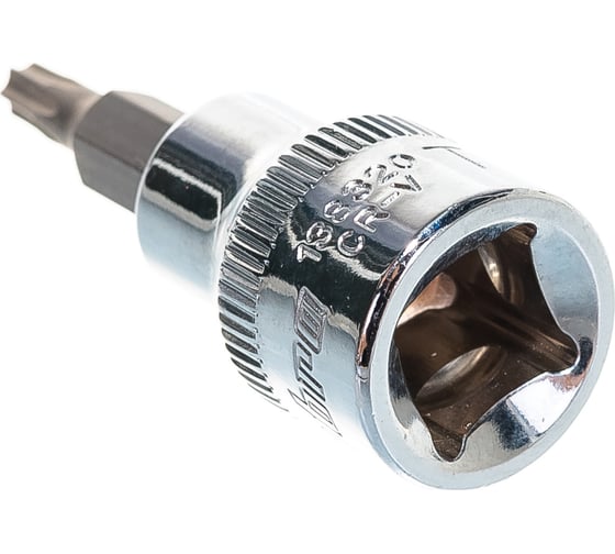 Насадка торцевая 3/8"DR с вставкой-битой TORX, T20 Ombra 138320