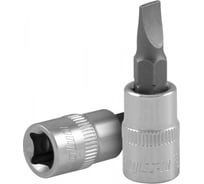 Насадка торцевая 3/8"DR с вставкой-битой шлицевой, SL5.5 Ombra 138555
