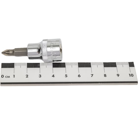Насадка торцевая 3/8"DR с вставкой-битой PZ1 Ombra 138601