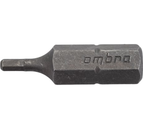 Вставка-бита 1/4"DR шестигранная, H2, 25 мм Ombra 514220
