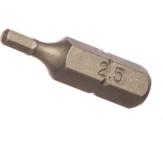 Вставка-бита 1/4"DR шестигранная, H2.5, 25 мм Ombra 514225