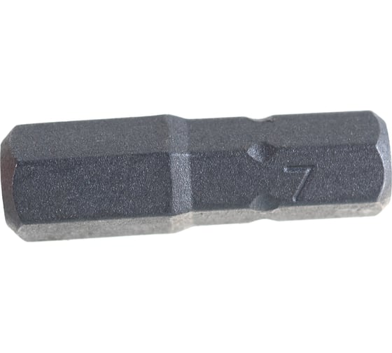 Вставка-бита 1/4"DR шестигранная, H7, 25 мм Ombra 514270