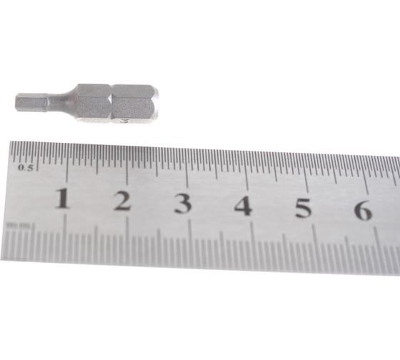 Вставка-бита 1/4"DR шестигранная, H3, 25 мм Ombra 514230