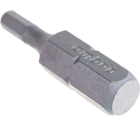 Вставка-бита 1/4"DR шестигранная, H3, 25 мм Ombra 514230
