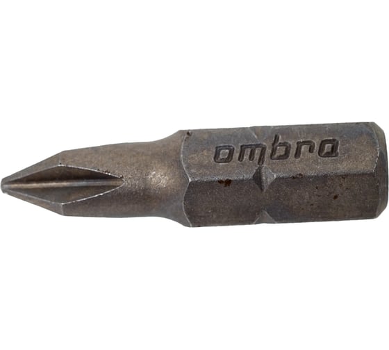 Вставка-бита 1/4"DR крестовая, РН1, 25 мм Ombra 514401