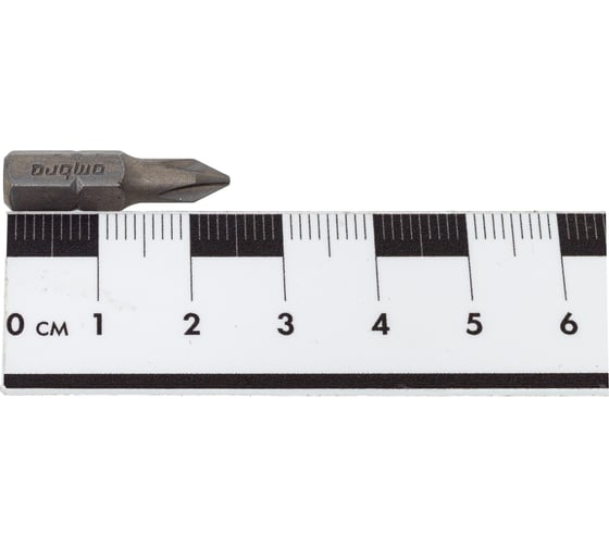 Вставка-бита 1/4"DR крестовая, РН1, 25 мм Ombra 514401