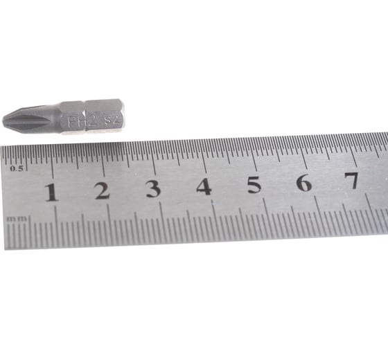 Вставка-бита 1/4"DR крестовая, РН2, 25 мм Ombra 514402