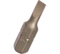 Вставка-бита 1/4"DR шлицевая, SL4, 25 мм Ombra 514540