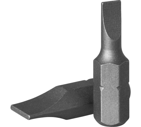 Вставка-бита 1/4"DR шлицевая, SL4, 25 мм Ombra 514540