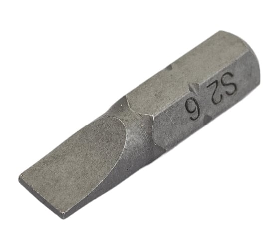 Вставка-бита 1/4"DR шлицевая, SL6, 25 мм Ombra 514560 1