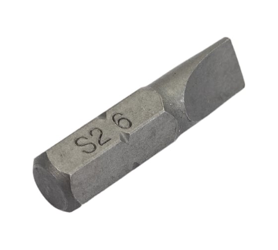 Вставка-бита 1/4"DR шлицевая, SL6, 25 мм Ombra 514560