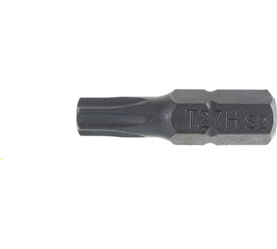 Вставка-бита 1/4"DR T-TORX, T27H, 25 мм Ombra 514827
