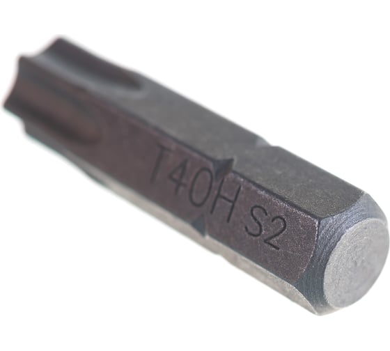 Вставка-бита 1/4"DR T-TORX, T40H, 25 мм Ombra 514840
