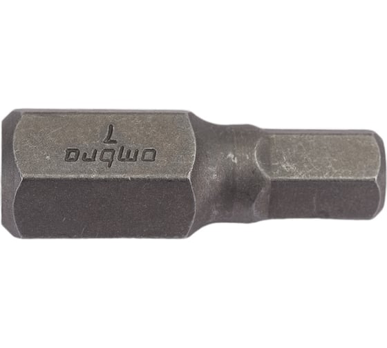 Вставка-бита 10 мм DR шестигранная, H7, 30 мм Ombra 531207